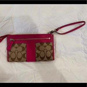 Coach wristlet